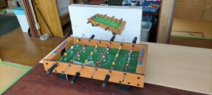 テーブルサッカーゲーム bordfodbold football game 兵庫県 三田市発 サッカー盤 フットボール 対戦 縦36cm×横60㎝ 中古 直接引取り歓迎