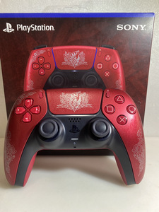 【美品】PS5/DualSense ワイヤレスコントローラー★モンスターハンターワイルズ★ リミテッドエディション★デュアルセンス