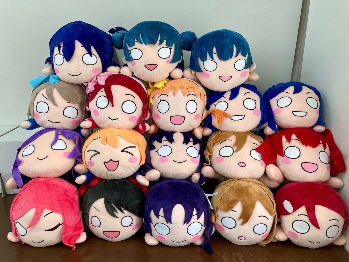 ラブライブ μ's Aqours 寝そべり まとめ売り Yahoo!オークション -「ラブライブ μ's」(ぬいぐるみ) の落札