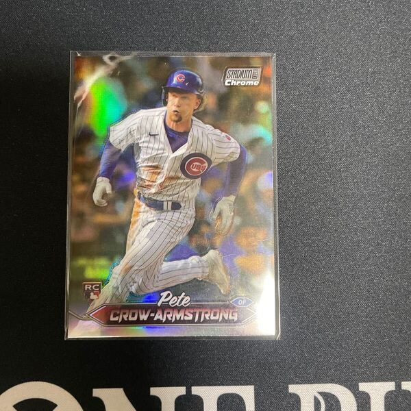 TOPPS STADIUM CLUB chrome 2024 CUBS PETE CROW-ARMSTRONG PCA RC ルーキー