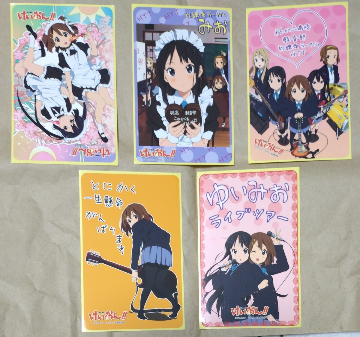 Amazon.co.jp: けいおん！ ステッカー セット 50枚 アニメキャラ