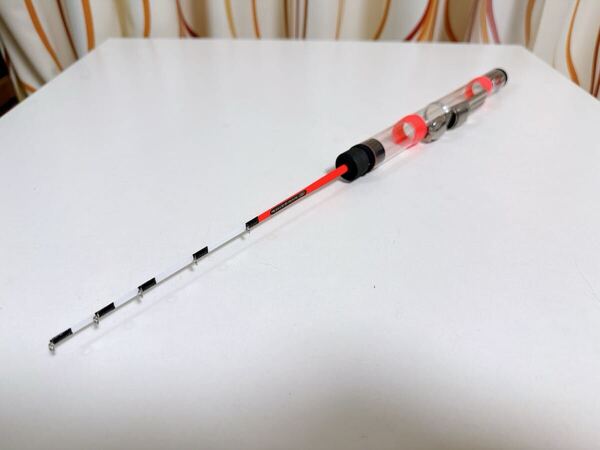 プロックス クリアロックプラス44 S蛍光レッド CRP44S PROX ワカザキ 穴釣り ロッド