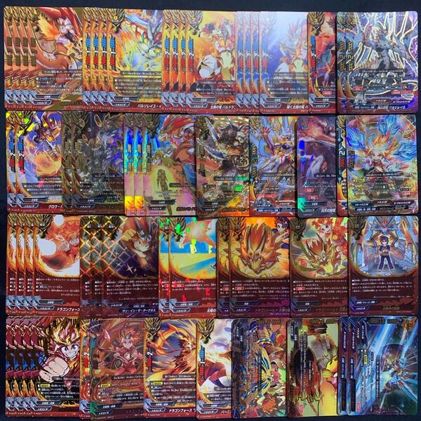 バディファイト 太陽竜 バルソレイユ バルドラゴン デッキ パーツセット 引退品 ドラゴンワールド まとめ売り