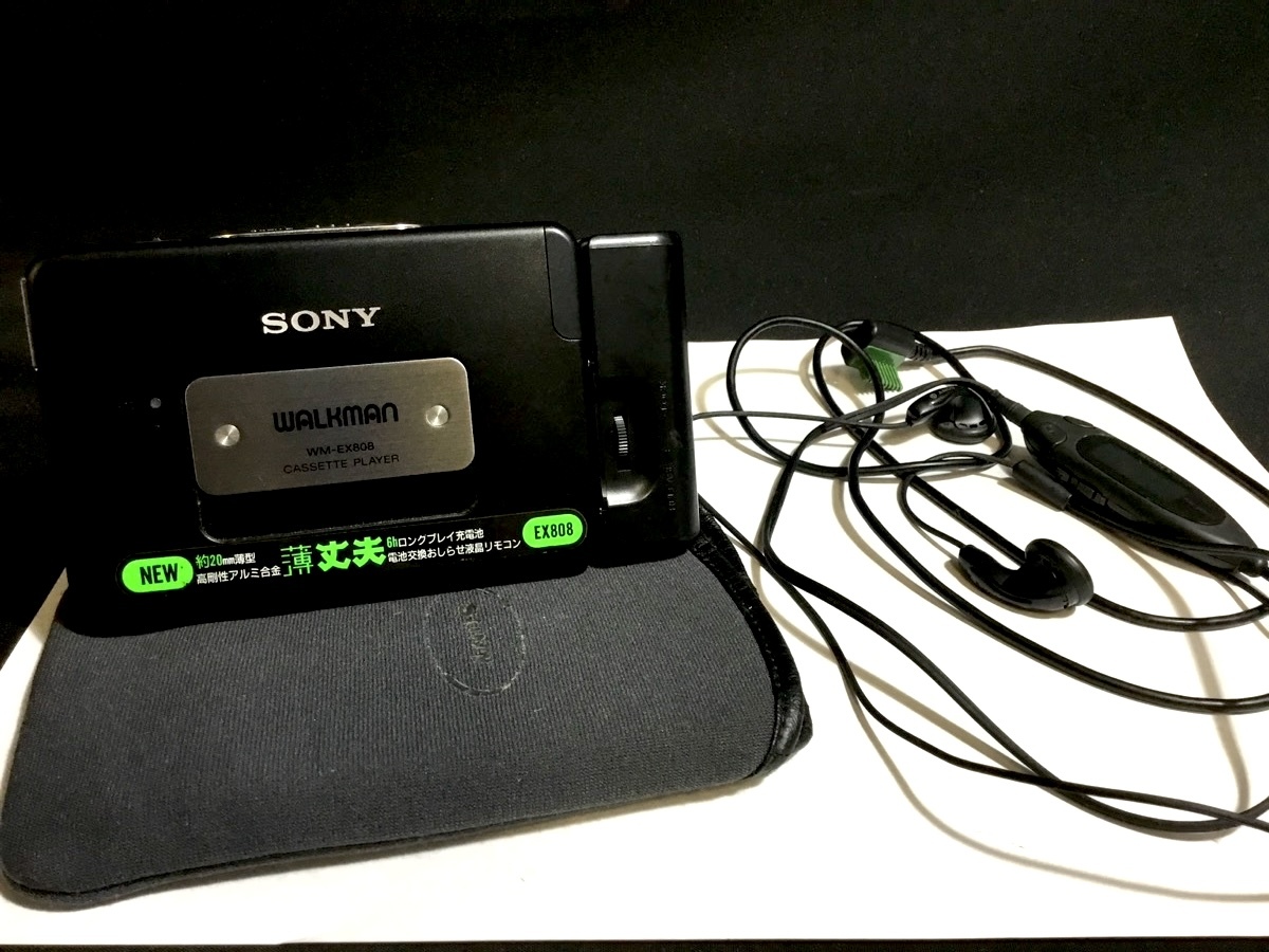 SONY WM-EX808 カセットプレーヤー ウォークマン 通電確認済み Yahoo!オークション -「sony wm-ex808」の落札相場・落札価格
