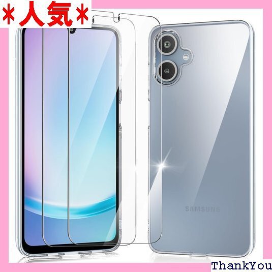 Galaxy A25 5G ケース クリア 耐衝撃 ガ 防止 保護フィルム付き ギャラクシー A25 5g 対応 628