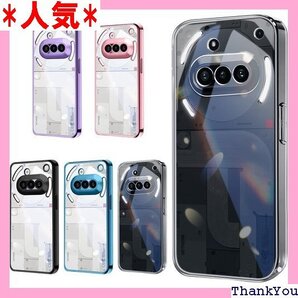 Nothing Phone 3a ケース クリア メッ ばみ防止 取り付け簡単 スタイリッシュでシンプル クリア 712