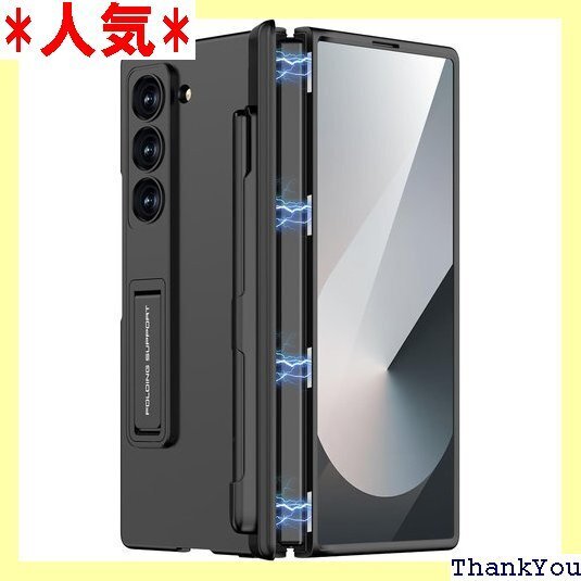 Miimall 対応 Galaxy Z Fold 6 alaxy Z Fold 6 5G 保護ケース ブラック 593