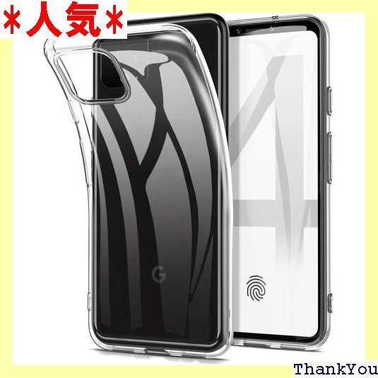 ELMK For Google pixel 4 ケース 材 保護カバー Google pixel4 対応 クリア 18