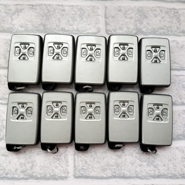 ☆送料無料/トヨタ/4ボタン/271451-0500/10個/スマートキー/キーレス/10個セット☆B2505-17-3