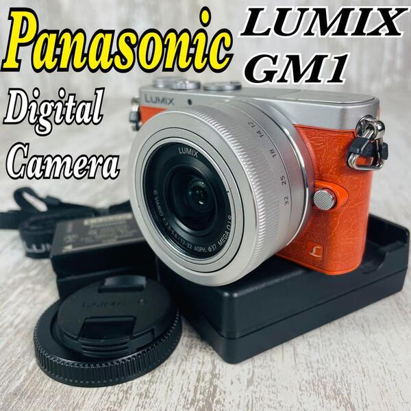 Panasonic LUMIX GM1 パナソニック ルミックス デジタル一眼カメラ オレンジ DMC-GM1 デジカメ