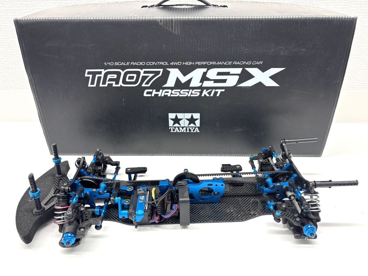 タミヤTA07 MSX アルミシャシ付属 Yahoo!オークション -「タミヤ ta07msx」の落札相場・落札価格