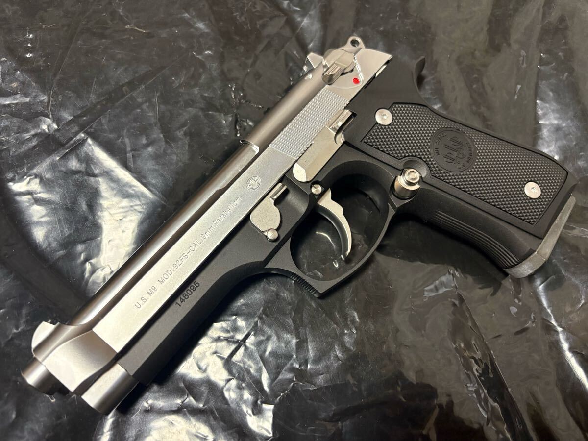 マルイ ベレッタ US.M9 ハーフシルバーモデル カスタム 美品 Yahoo!オークション -「マルイ m9 カスタム」(ミリタリー) の