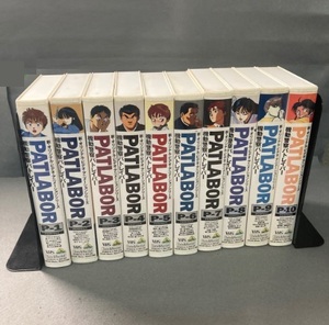 Mobile Police Patlabor 10 шт комплект VHS изображение четкость анонимность рассылка не возможно