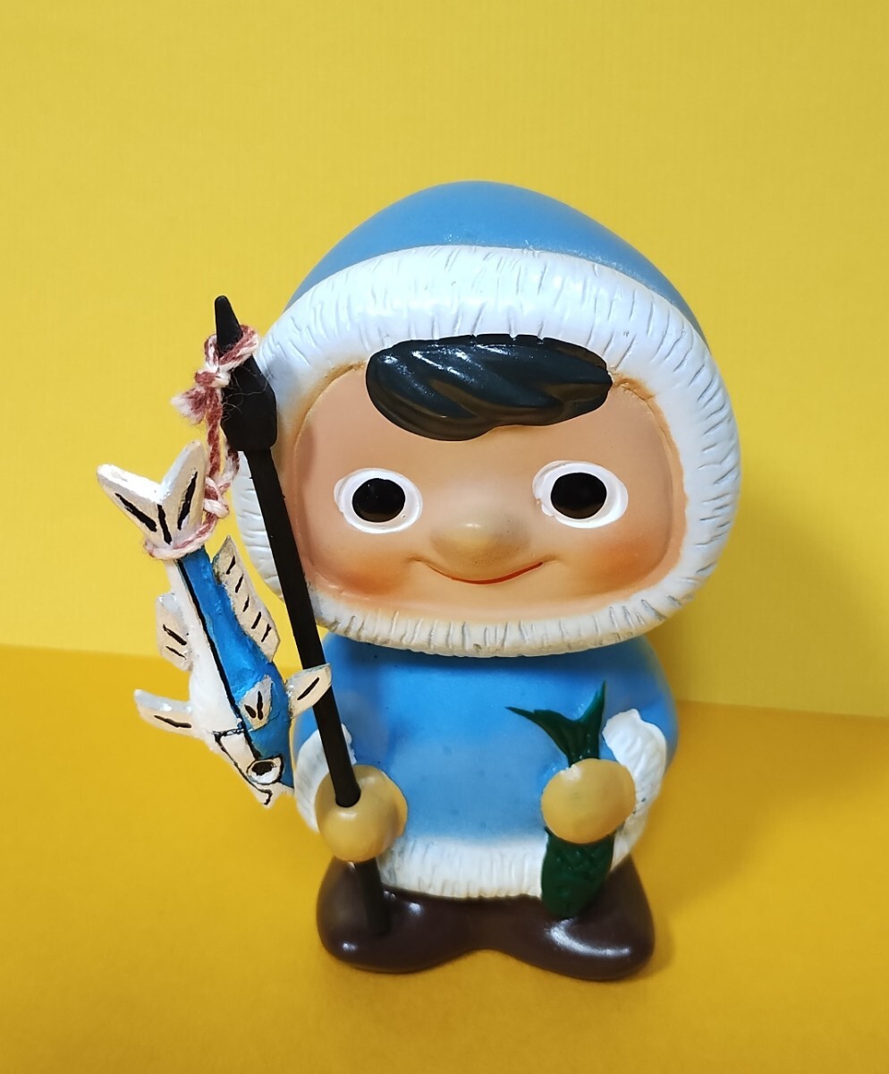 y551こくぎん こくちゃん ソフビ 貯金箱 國民相互銀行宇宙飛行士