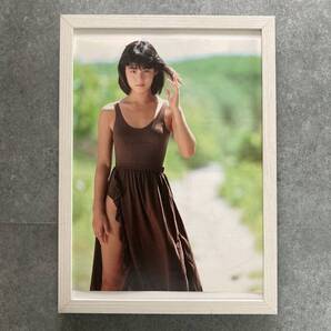●額装品 石田ゆり子 グラビア A4サイズ額入り ポスター風 アートフレーム 送料無料 D140