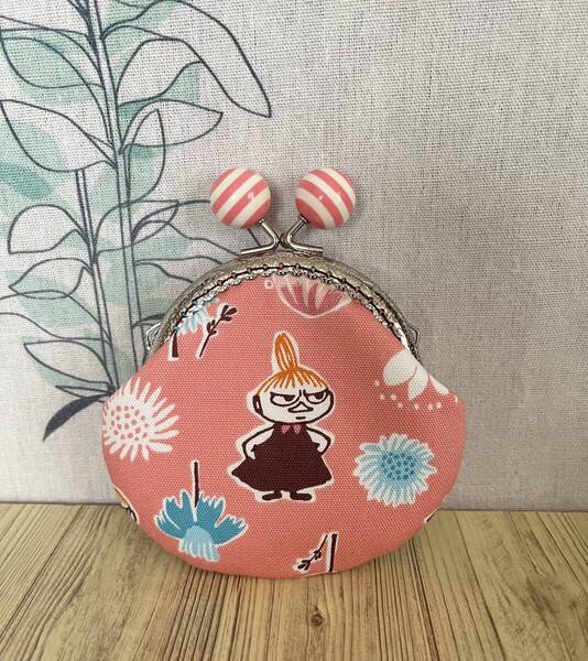 小さめがま口 / ポーチ / 財布 / 小物入れ / ハンドメイド ☆ リトルミイ・481