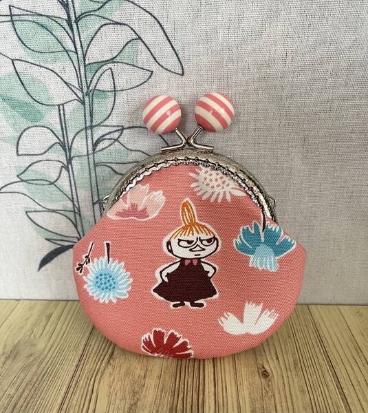 小さめがま口 / ポーチ / 財布 / 小物入れ / ハンドメイド ☆ リトルミイ・476