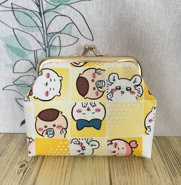 がま口 / ポーチ/ 財布 / 小物入れ / ハンドメイド ☆ちいかわ・20