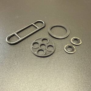 MADE IN JAPAN GT380 GT550 GT750 後期型 ガソリンコック パッキン セット 新品 フューエル コック タンク