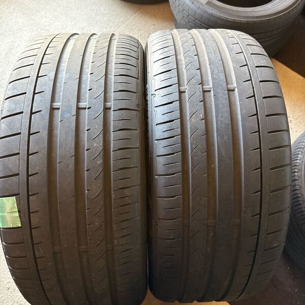 245/40ZR20 FALKEN AZENIS FK453 中古夏2本2019年製 送料無料 245/40R20 ②