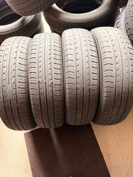 155/65R14 ヨコハマ ブルーアースES-ES32 中古夏タイヤ 4本 2022年製 送料無料 訳あり