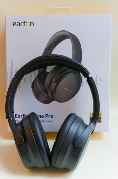 VGP 2025 金賞 EarFun Tune Pro Bluetooth 5.4 40mm+10mmデュアルドライバー ノイキャン45dB マルチポイント 無線&USB-C&有線 中古実用品