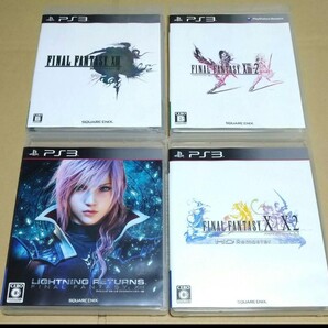 【送料無料】ファイナルファンタジー FINAL FANTASY PS3ソフト 4点まとめ売り