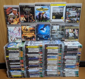 【ジャンク】【1円スタート】PS3/プレイステーション3/PlayStation3 ゲームソフト 大量 約100本まとめ売り 【A531】