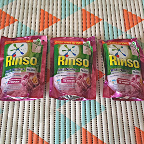 200ml×3袋●パフュームエッセンス●●洗濯液体洗剤●Rinso●モルト●バリ島●ユニリーバ