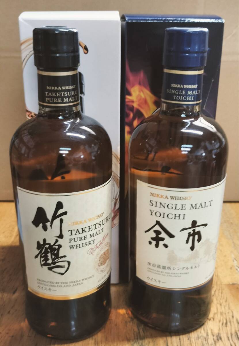 明日22時迄】竹鶴 未開封 4本セット700ml