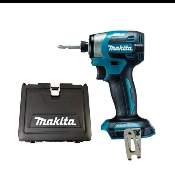新品未使用 マキタ makita TD173DZ ブルー TD173 本体 ケース 純正 インパクトドライバー BL1860B 対応 18V 電動インパクト ④