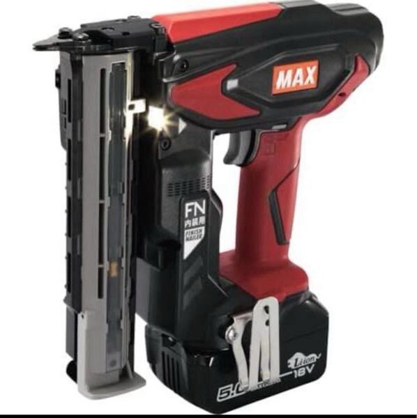 新品 マックス TJ-35FN3-BC/1850A フルセット 充電式フィニッシュネイラ バッテリー1個 充電器 ケース付き PJ91656 MAX