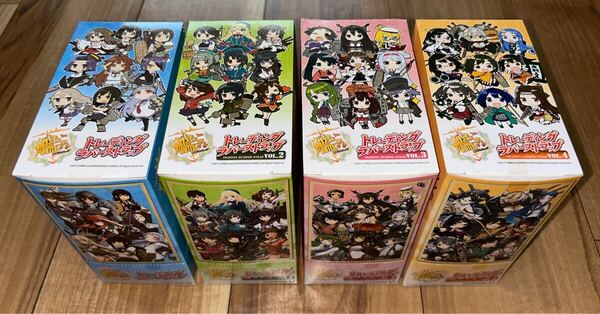 艦これ トレーディングラバーストラップ VOL.1,2,3,4 フルコンプ セット BOX 艦隊これくしょん ラバスト