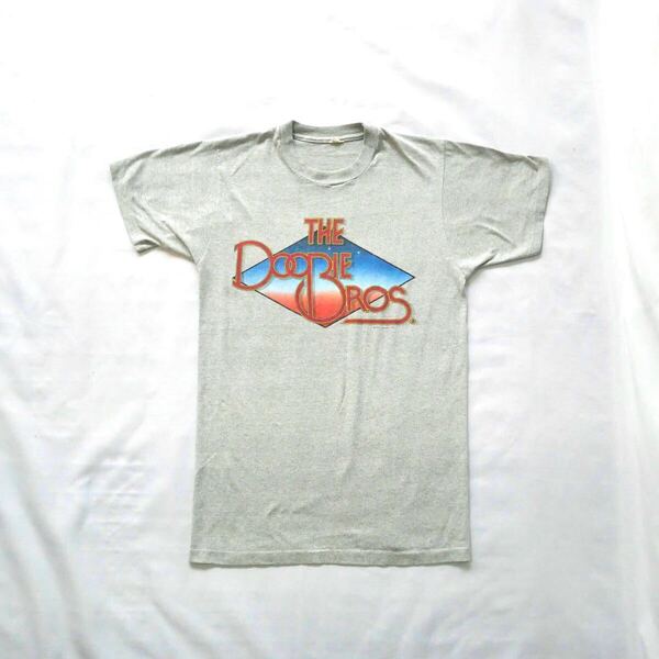 80s madein USA THE DOOBIE BROS tour Tshirt 80年代 アメリカ製 82年 farewell tour グレー Tシャツ ヴィンテージ 古着 バンド