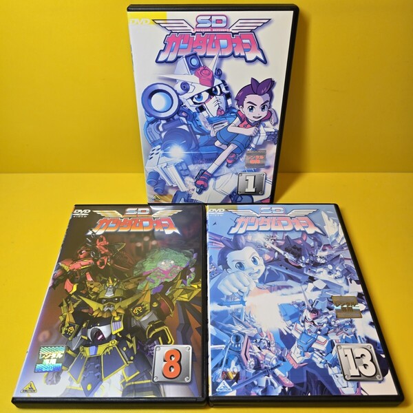 新品ケース交換済み SDガンダムフォース 全13巻セット DVD