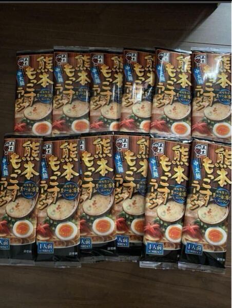 五木食品 熊本もっこすラーメン12袋セット