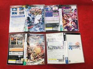 ファンタシースターポータブル 1 2 インフィニティディシディアファイナルファンタジー 同梱可能★即売 4本 セット