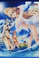 中古タペストリー 集合(水着) 描き下ろしB2タペストリー 「PS4/PS5 英雄伝説 黎の軌跡II -CRIMSON