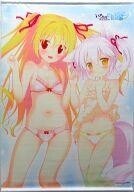 中古タペストリー 二階堂真紅&蓮 B2タペストリー 「PS Vitaソフト いろとりどりのセカイ WO