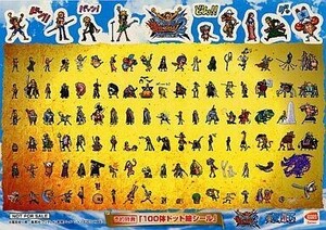 中古シール・ステッカー(キャラクター) 100体ドット絵シール 「DSソフト ワンピース ギガントバトル!2 新世界」