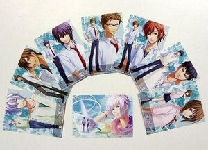 中古キャラカード(キャラクター) ブロマイド8枚セット 「PSPソフト 夏空のモノローグ Portable」 ステラワース特典