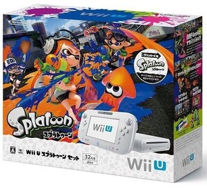 中古WiiUハード Wii U スプラトゥーン セット