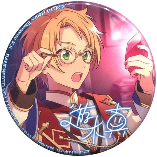 あんスタ 遊木真 アニカフェ ハート缶バッジ アクスタ ローソン