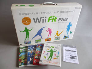☆★ 任天堂 Nintendo WiiU Wii バランスWiiボード シロ 美品 Wii Fit Plus フィットネス トレーニング ソフト計4本 送料無料 Wii U ☆★