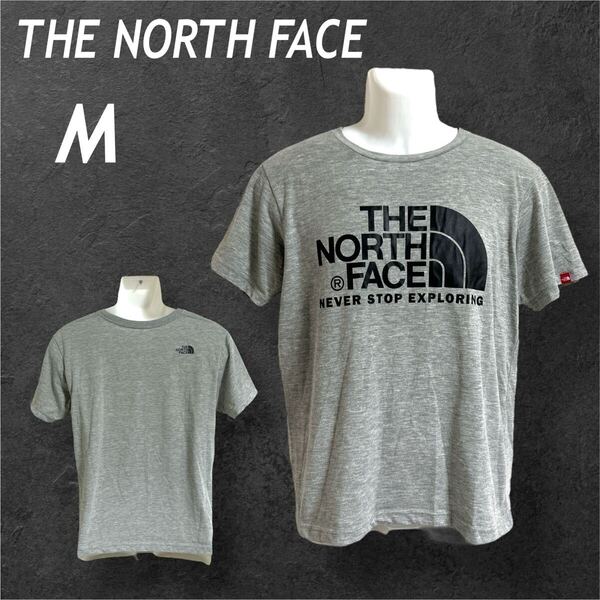 THE NORTH FACE ザノースフェイス メンズ Tシャツ M 半袖カットソー NT 31620 アウトドア っ霜降り グレー系 (F029)★