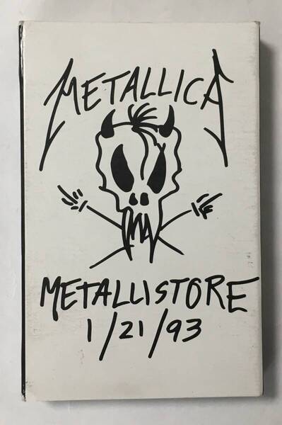 METALLICA MATALLISTORE 1/21/93 PROMO CASSETTE TAPE US製