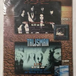 SYMPHONY X THE DAMNATION GAME TALISMAN LIFE 店頭用ポップ