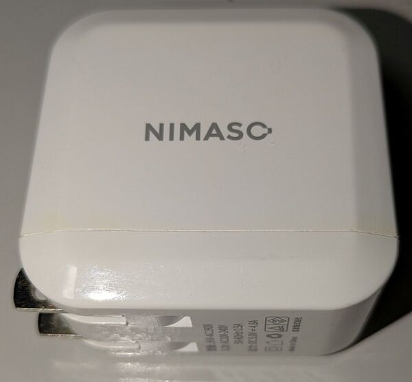 【送料込み!】NIMASO 充電器 24W 急速充電器 電源アダプタ USBコンセント AC式充電器 2ポート【即決!】