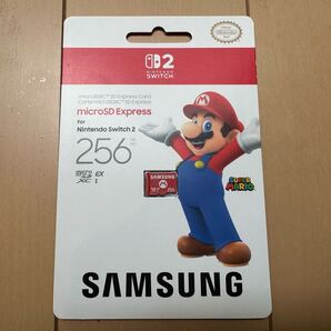即日発送 新品 Nintendo Switch 2 microSD Express Card 256GB SAMSUNG サムスン 任天堂ライセンス SDカード ニンテンドースイッチ SanDisk