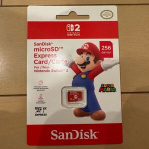 即日発送 新品 Nintendo Switch 2 microSD Express Card 256GB SanDisk 任天堂ライセンス SDカード ニンテンドースイッチ SAMSUNG サムスン